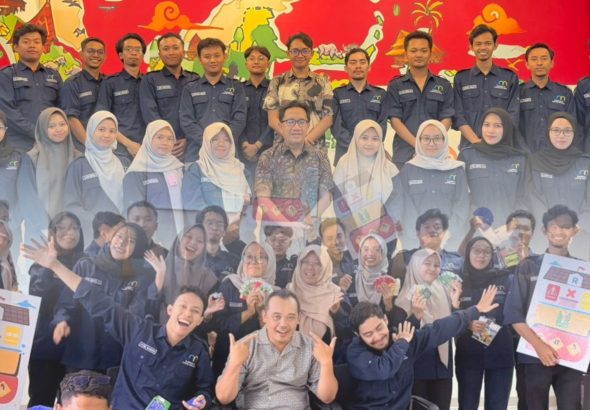 Foto bersama PPG Calon Guru Bidang Informatika 001 Dalam Kegiatan Wawasan Kebangsaan Global