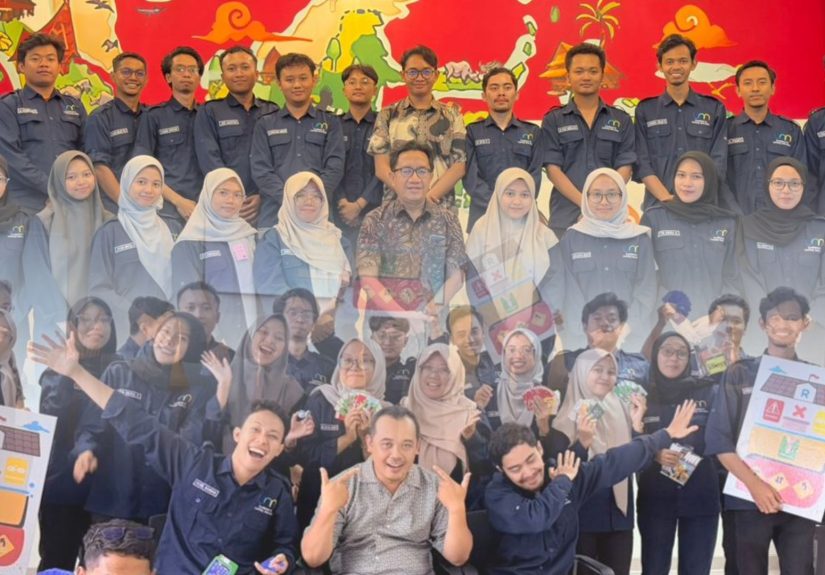 Foto bersama PPG Calon Guru Bidang Informatika 001 Dalam Kegiatan Wawasan Kebangsaan Global